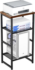 Industrial 3 Tier Printer Stand, Home Printer Wood Table by MWQ