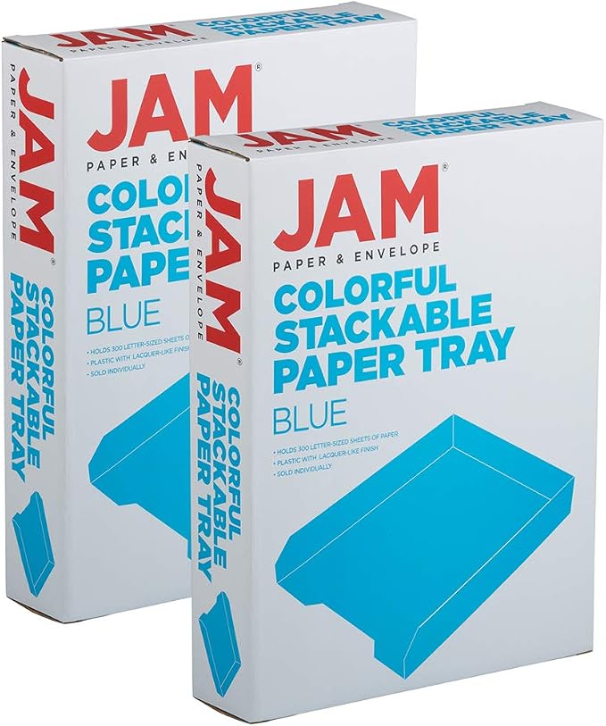 JAM PAPER Stackable Paper Trays - Image 5