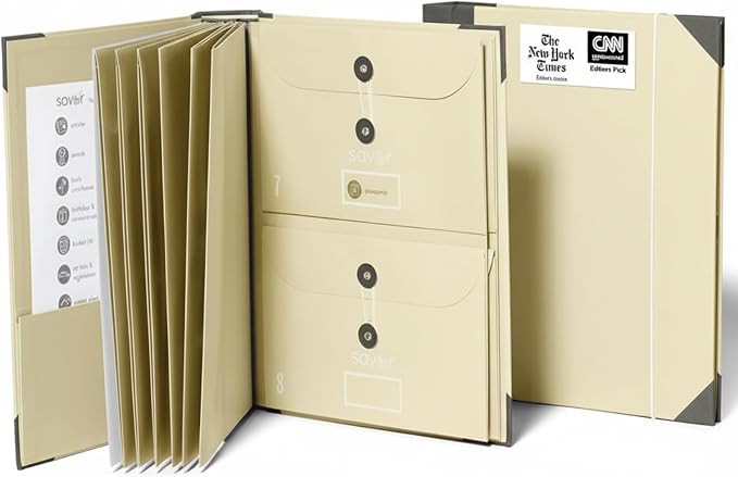 The Folio® Important Document Organizer by Savor | Binder by Savor
