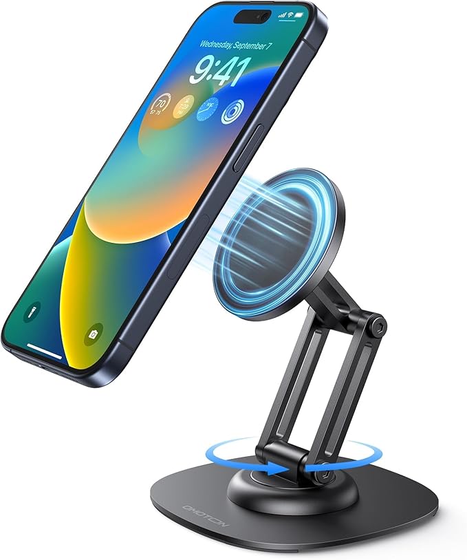 OMOTON 360° Rotating MS04 Magnetic Phone Stand by OMOTON