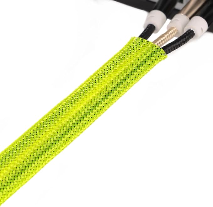 25ft PET Expandable Braided Cable Sleeve 1 inch Pet Braided Cable Sleeve - Image 8