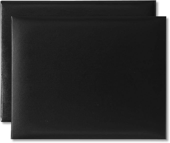 PaperDirect Black Leatherette Holder, 9 Inches X 11 1/2 Inches, Certificate by PaperDirect
