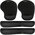 VAGAU Premium Keyboard Wrist Rest and Mouse Pad Wrist Support, Ergonomic Memory by VAGAU