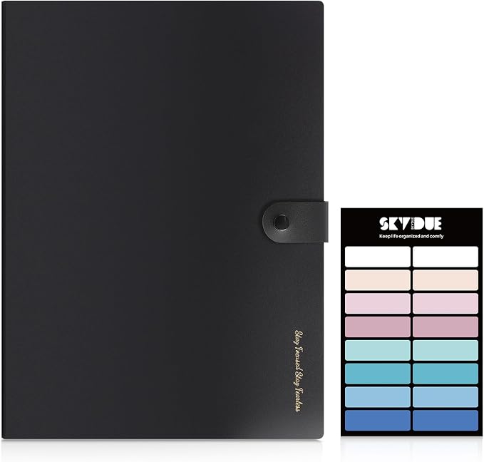 SKYDUE 7-Pocket Expanding File Folder, Professional Accordion Document Organizer - Image 2