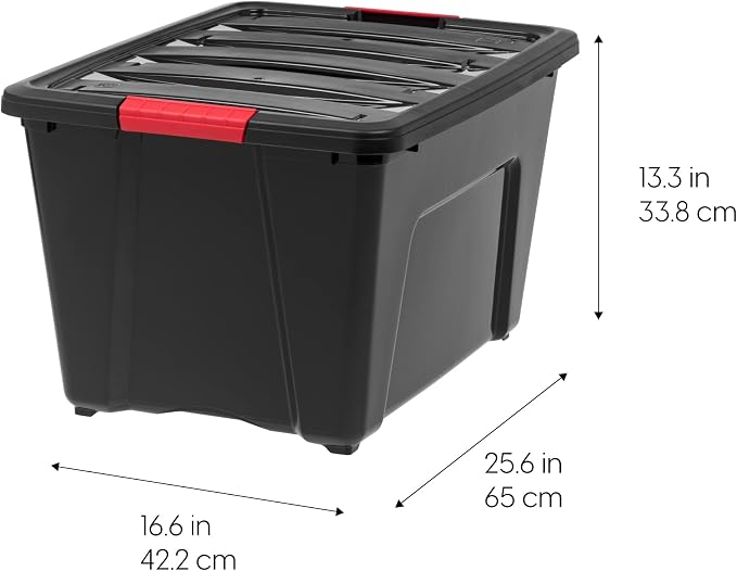 IRIS USA 72 QT Plastic Storage Box - Image 2