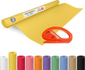 Yellow Kraft Paper Roll 36" x 1200" by IDLPackaging