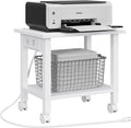 TUTOTAK 2 Tier Printer Stand, Rolling Printer Cart by ChoosetutotakFurnitureBuildYourCozyHome