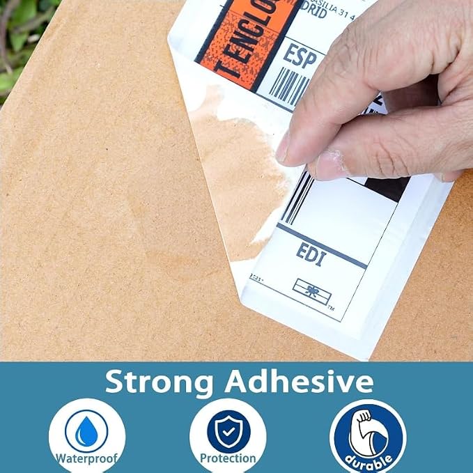 1000pcs 4.5”x5.5” Packing List Envelopes Self-seal Packing Slip Envelope - Image 5