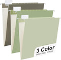 Y YOMA 18 Pack Gradient Hanging File Folders Letter Size Decorative Hanging by YYOMA