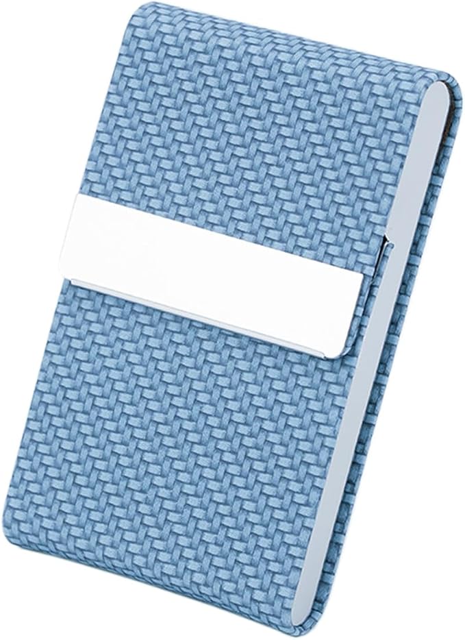 Business Card Holder with Ultra Slim Design, Business Card Case with Premium PU - Image 2