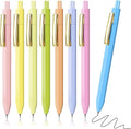 Piochoo Pens Ballpoint, 0.7mm Black Ink Pens, Cute Pen by Piochoo