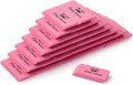 Mr. Pen- Pink Pencil Eraser Bulk, 36 Pack | Large Latex Free Block Erasers by MrPen