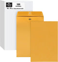 Quality Park 10 x 15 Clasp Envelopes, Clasp and Gummed Closures by Quality+Park