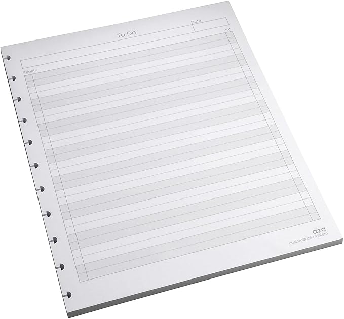 STAPLES Arc System To‑Do Refill Paper, 8.5” x 11”, 50 Sheets by Staples