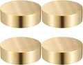 NOLITOY 4Pcs Solid Brass Paperweights, 1.57" Mini Metal Weights by NOLITOY