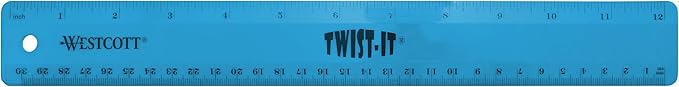 Westcott 12" Twist It Flexible Ruler by Westcott