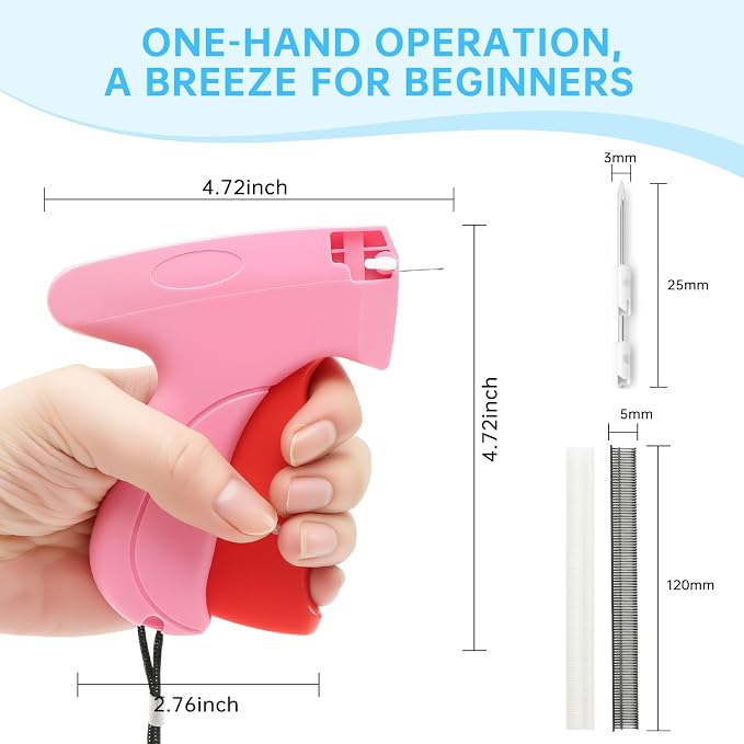 AKEEH Mini Portable Tagging Stitch Gun - Image 3