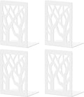 VFINE Withe Bookend 4-Piece, Tree Design Bookends by VFINE