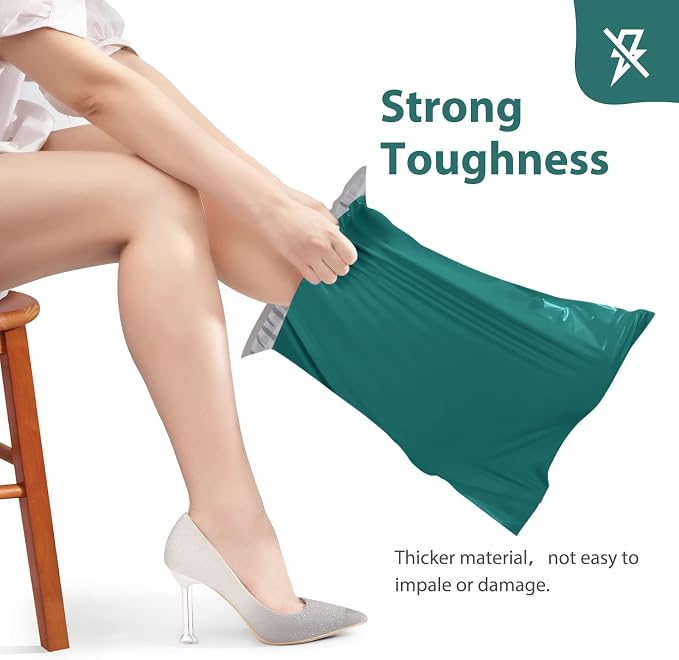 Fuxury Large Poly Mailers 24x24 Inch 50 Pcs, Waterproof XL Shipping Bags - Image 4
