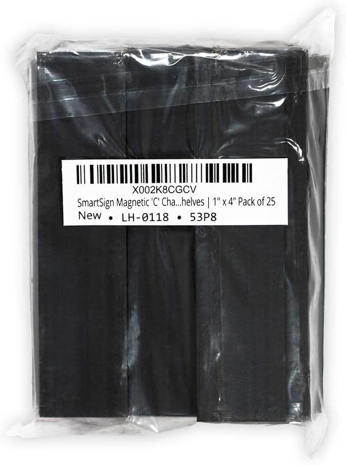 SmartSign Magnetic 'C' Channel Label Holders - Image 8