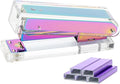 Clear Acrylic Rainbow Stapler Colorful Desktop Staplers by NatSumeBasics