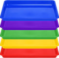 Hoteam 10 Pcs Flat Storage Organizer Tray Bin Paper Tray by Hoteam