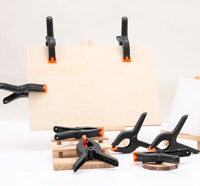 20 Pack 6 inch Plastic Spring Clamps, Backdrop Clips, Plastic Clamps - Image 7