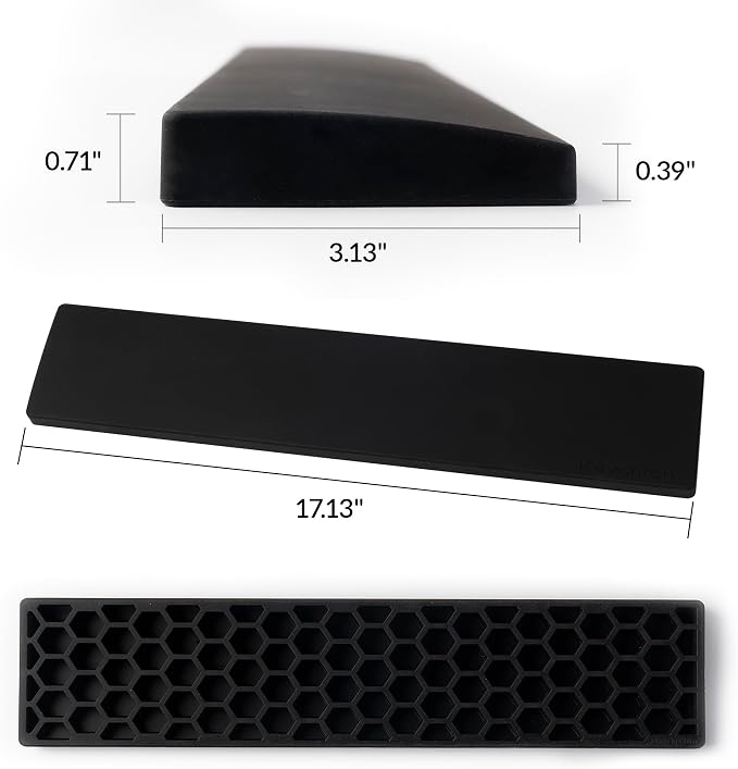Ergonomic Silicone Wrist Rest for Keychron K10 / K10 Version 2 / C2 / C2 Pro - Image 3