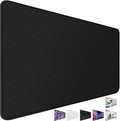 31.5" x 15.7" Waterproof Fabric Desk Pad, Rubber Anti-Slip Base, Stitched Edges by CustomerFirstServiceFirst