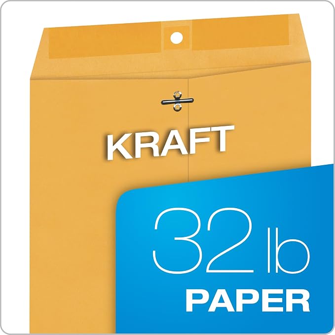 Quality Park 8-3/4 x 11-1/2 Clasp Envelopes, Clasp and Gummed Closures - Image 6