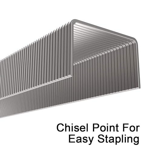 Rayson 23/10 Heavy Duty Staples, Enhanced 3/8" Leg Length, 1/2" Width, 70 - Image 4