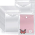 Vmiapxo 40 Pack Stamp and Die Storage Pockets, Reusable Small Plastic Envelopes by Vmiapxo