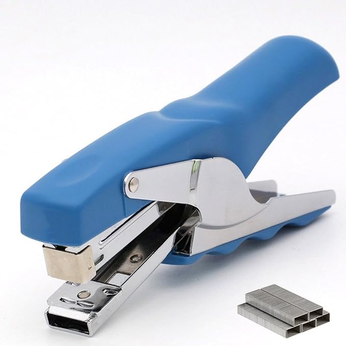Stapler with 1000 Staples-Plier Stapler Save 60% Power, Good - Image 7