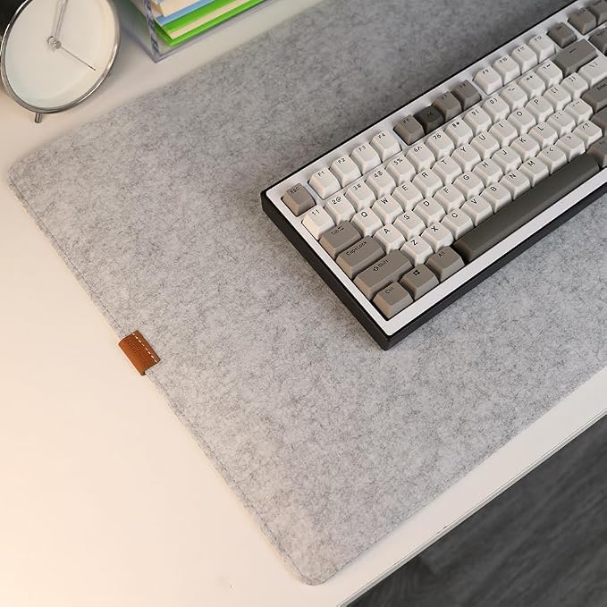 Bright Stone Felt Desk Mat, Non-Slip Mouse Pad, 27.5"x11.8" Office Supplies - Image 4