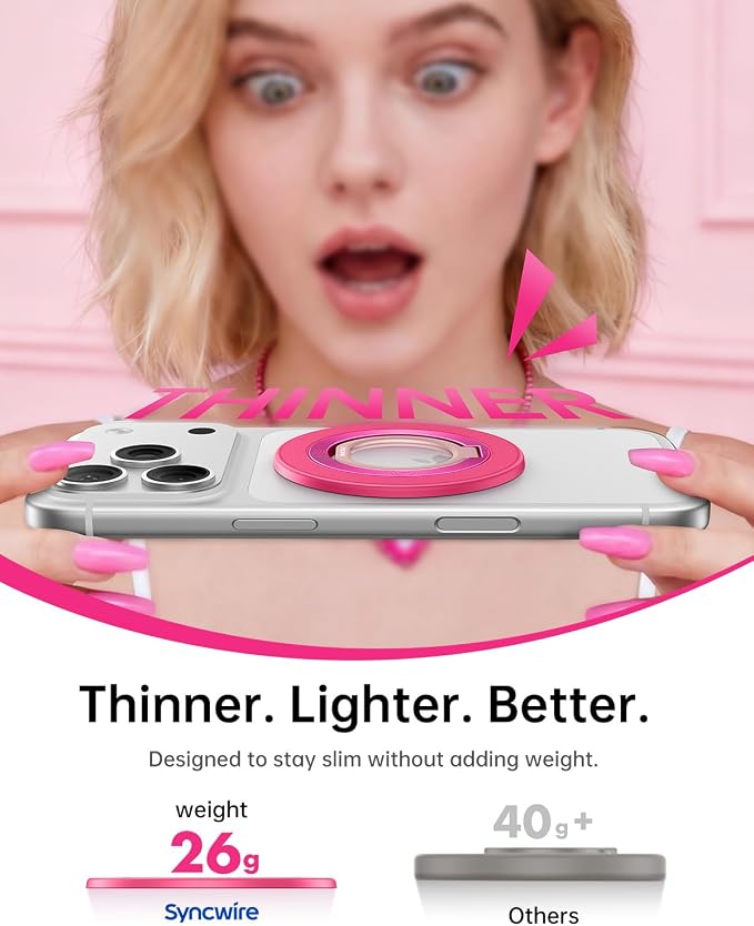 SYNCWIRE Magnetic Phone Ring Holder - Image 6