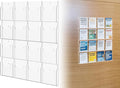 Acrylic Brochure Pamphlet Holder, 16 Magazine Holders, Trifold Flyer Rack by Nalwort