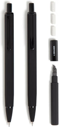 U Brands Cambria Mechanical Pencils, Midnight Black, Soft Touch, Medium Point by UBrands