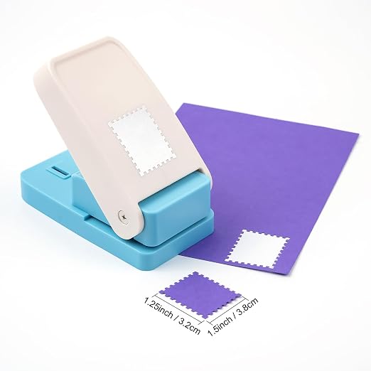 Stamp Puncher, 1.5x1.25 inch Large Rectangular Postage Stamps Punch, Stamp - Image 6