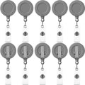 Zonon 50 Pcs Retractable Badge Holder Reels by Zonon