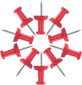 VAPKER Push Pins Tacks 120Pcs DarkRed Thumb Tacks Larger Size Pin Map Tacks by VAPKER