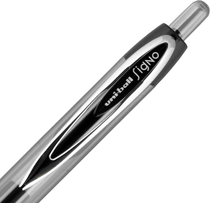 Uni-Ball® 207™ Retractable Fraud Prevention Gel Pens, Bold Point, 1.0 mm - Image 5