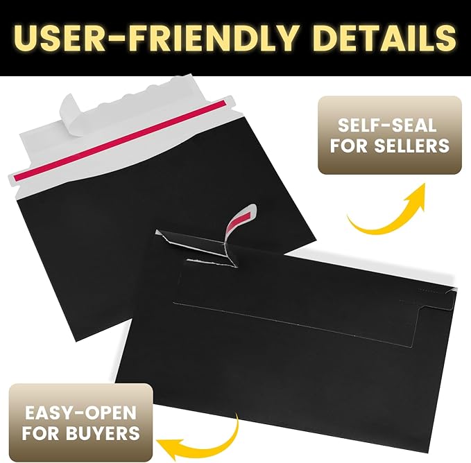 180 Pack Mailer Trading Card Envelopes，7" x 4.35" Trading Card Mailers - Image 6