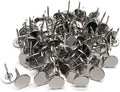 100Pcs Flat Head Upholstery Tacks Home Furniture Decor Tack Upholstery Nails by SSYDIEN