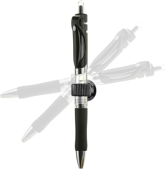 Outus 16 Pcs Black Pen Holder Clips Manganese Steel Pen Holder Self Adhesive - Image 5