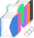 36 Pack Binder Folders with Pockets 11 Holes Expandable Dividers by Surcotto