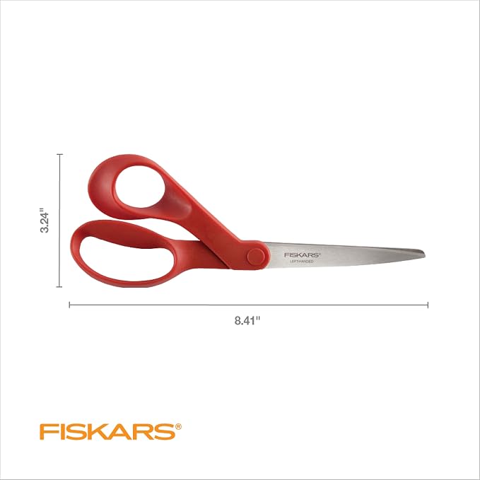 Fiskars Left-Handed Scissors, Precision Cutting - Image 6