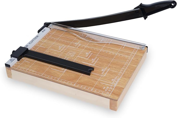 Paper Trimmer Cutter for Office and Crafts, Heavy-Duty, Portable Paper Slicer by Unknown