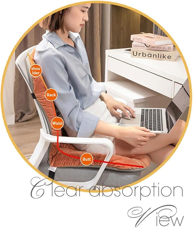 Desk Chair Cushion Non-Slip Rocking Seat Cushion Office Chair Pad Dorm Seat - Image 5
