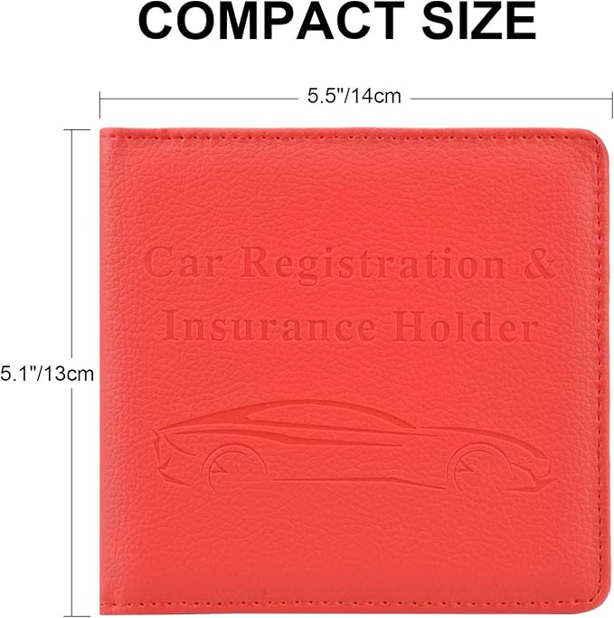 Cacturism Car Registration and Insurance Holder, Vehicle Glove Box Car - Image 6