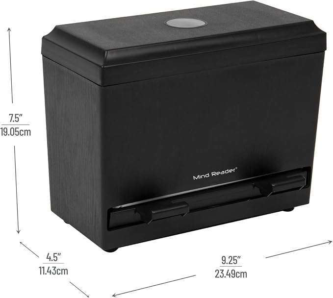Mind Reader Compact Straw Dispenser or Pencil Dispenser, Countertop Organizer - Image 3